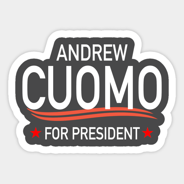 Cuomo for President Sticker by Elokint